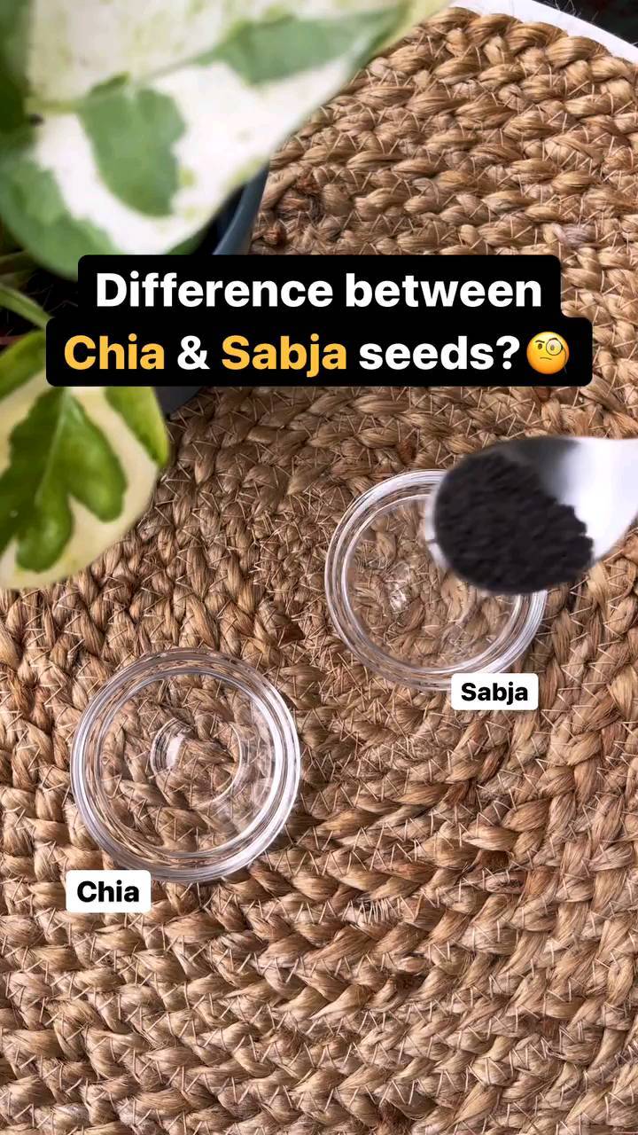 Explaining the difference between these two in simplified way so that you will know what to choose😃
✔️Appearance:
🔅Sabja (also known as basil seeds)- black in colour and round in appearance.
〽️Chia- grey, white, black in colour, oval in shape and slightly bigger than Sabja seeds.
✔️Absorption:
〽️Sabja- swell up instantly after soaking in water. Sabja swell up after mixing with water by forming a translucent coat around them.
🔅chia- take time to absorb water. Chia can absorb 10 times their weight and usually settle down by forming a gel-like texture at the bottom of the glass.
✔️ Way of consumption
one can consume chia seeds either raw or soaked, but one can only consume sabja seeds after they are soaked in water.
✔️Nutrition
Both are rich in antioxidants, fibre, calcium, protein and many other key nutrients. While Chia is a good source of omega-3, basil seeds contain good amounts of iron.
✔️Taste
🔅Chia- no taste of its own.
〽️Sabja- have a mild flavour of basil.
✔️How to take it?
I have already made a reel on this. Please check on my feed. I'll also share on my stories today.
✔️Health benefits
〽️Chia- Aids in digestion and prevents constipation. Boost both energy and immunity & promotes heart health.
🔅Sabja-Helps prevent acidity and acts as a coolant for the stomach. Improves blood circulation and the quality of the blood & helps in improving blood sugar levels.
✔️Which is better for weight loss?
The main benefit of both the seeds is their ability to make you feel satiated, which means they fill you up easily and hence, you tend to avoid unnecessary snacking throughout the day.
They both have a low amount of calories and work more or less the same way, but chia seeds prove to be more effective when it comes to studies and research🧐 If you are not getting chia seeds then sabja is also a good option.
✔️Final verdict
No amount of chia or sabja seeds can help you if your diet is not right. Focus on your overall diet which can give you good results👏
Buy now at www.natureselements.in
Give me a ❤️ if you find it useful!
#chia #basilseeds #seeds #natureselements
#natureselements.in
Reposted from @drsnehal_adsule