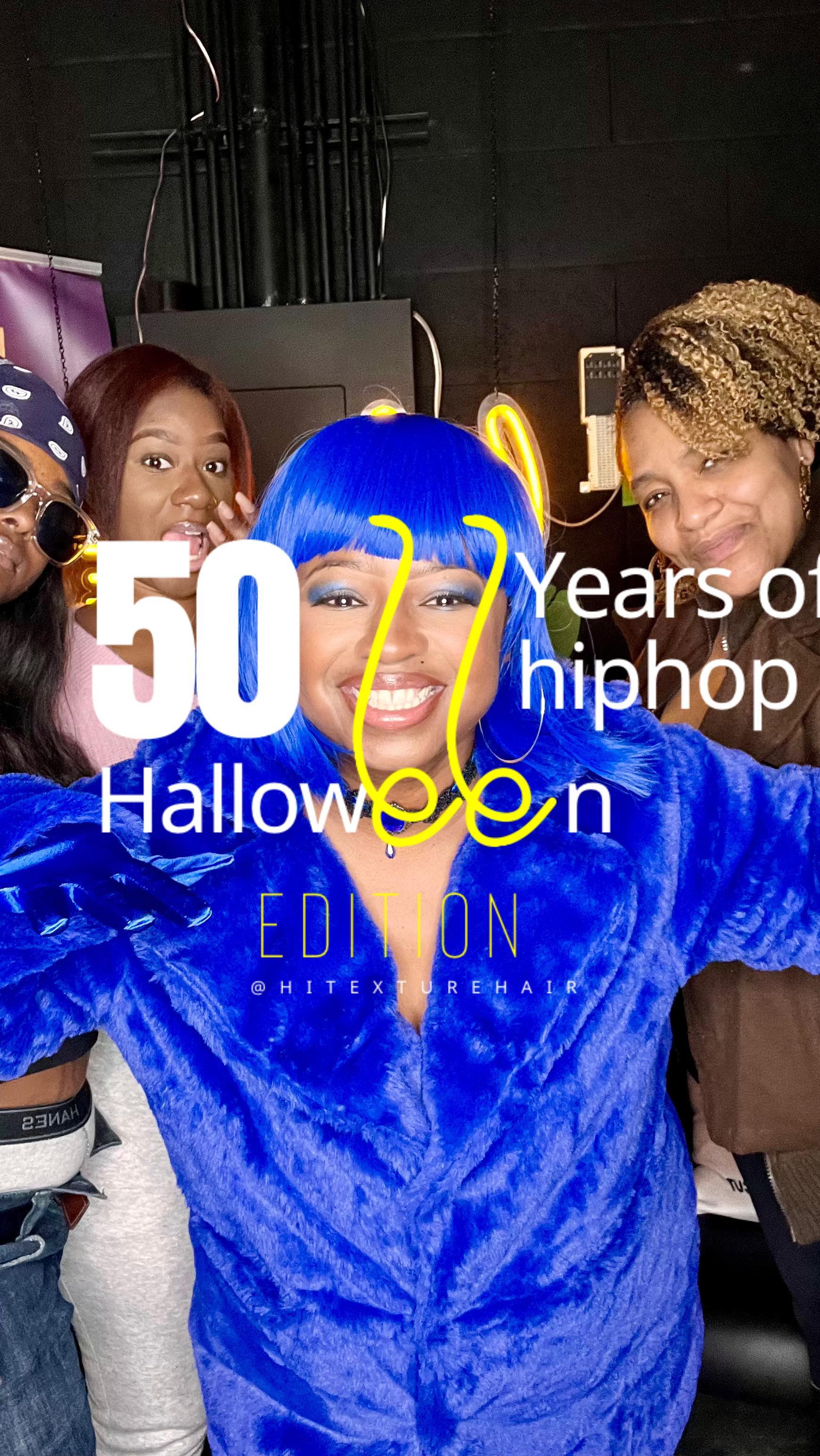Happy Halloween! We put a twist to our characters by celebrating the #50yearsofhiphop. How we do? 🤣 #halloween #salontoday #behindthechair #halloween2024 #lilkim #aaliyah #saltandpeppa