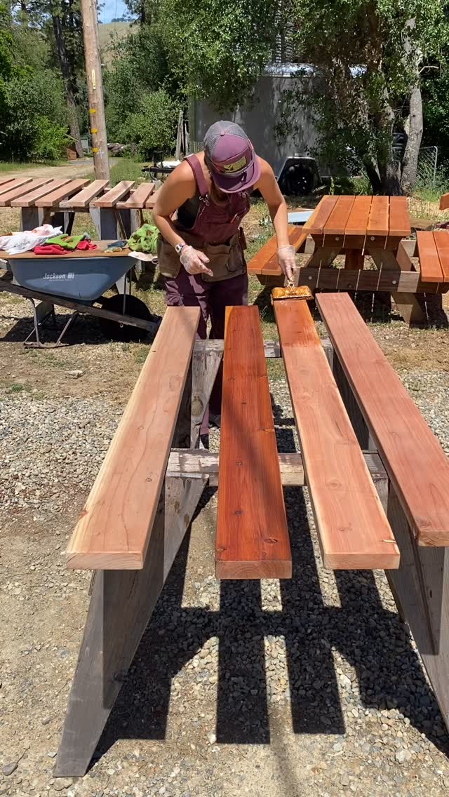 A little glimpse into what we have been doing in the off-season. Building new picnic tables from scratch! 🛠️ 🧰
#camplotus #eldoradocounty #southforkamerican #rivercamping #eldoco #visiteldorado #visitgoldcountry #sierrafoothills #picnictable #handmade