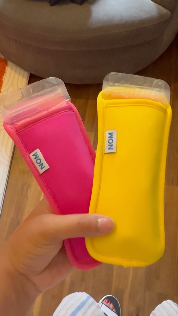 We are a family of @nomnomkids lovers and was so excited to be using our ice pop covers today!!! The colours are amazing think i need to get the rest of the set. 😍😍😍 Also been in the car 2 hours and there still frozen!!! Love itt a parent/family must have!!!
Check out @nomnomkids she has an amazing range 😍😍😍