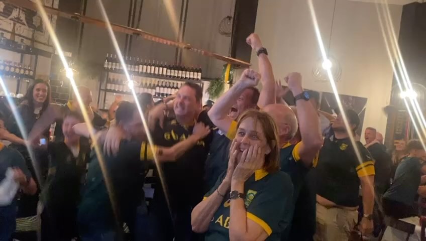 Join us on Saturday to watch the Springboks take on the All Blacks! 🏉 Bookings essential