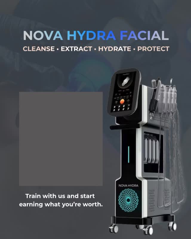 ✨We all know clients love a facial, but you need a device that delivers real results and keeps them coming back✨
It’s time to upgrade to the Nova Hydra Facial 💦
In just one session, this powerful treatment combines:
✔️Cleansing
✔️Exfoliation
✔️Extraction
✔️Hydration
✔️Antioxidant protection
The result? A refreshed, rejuvenated, and glowing complexion that lasts. 💫
At Nova Pellis Aesthetics, we’re here to help you boost your revenue and keep your clients rebooking.
✅Flexible purchase options
✅Free training at our HQ or your premises - led by nurse trainers
✅Affordable, always available consumables
Let’s grow your clinic with results driven treatments your clients will love!
📩DM us to find out more or book a demo.
💸 £120,000 a year based on 5 days a week, doing 4 treatments a day and treatment price £120💸
🌐www.novapellisaesthetics.com
📱0800 009 6397
📱WhatsApp 07947 831533
#novahydra #hydraglow #facialdevice #clientretention #training #boostyourbusiness #facials #radiofrequencyfacial #ems #clearskin #blackheads