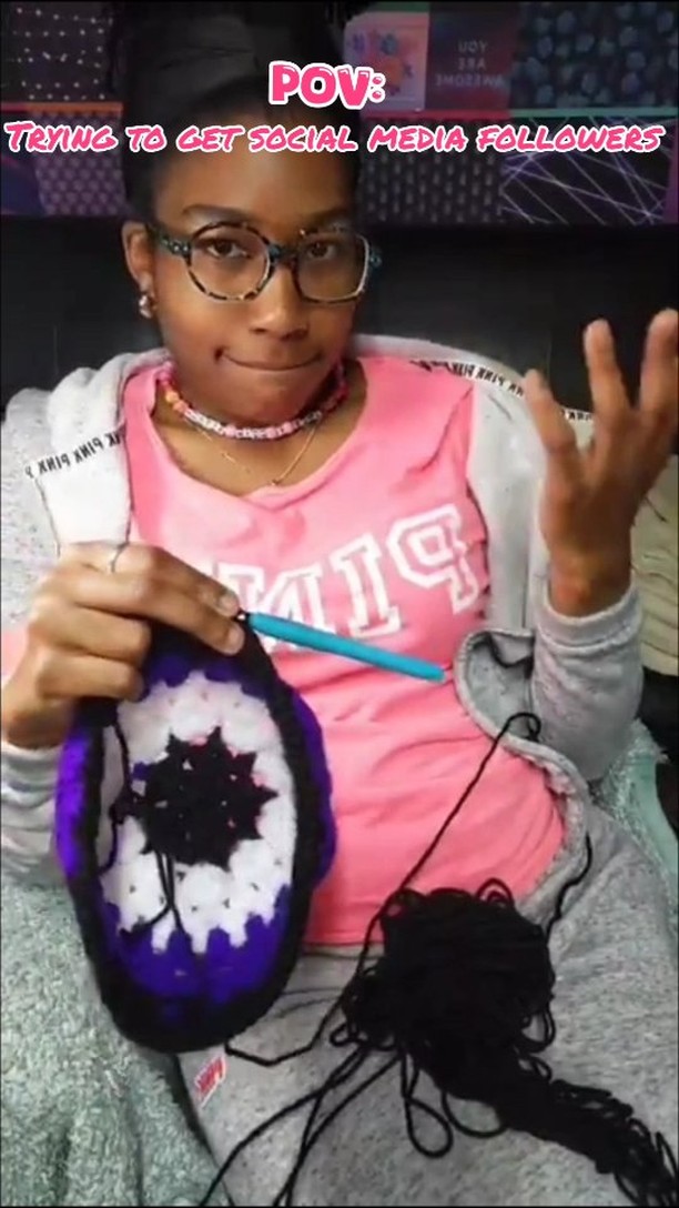 I mean... what else am I supposed to do? Where y'all at? 😅
#crochetersofinstagram #explore #reels #crochet #livestreaming #morefollows #crochetlife #blackcrocheter
