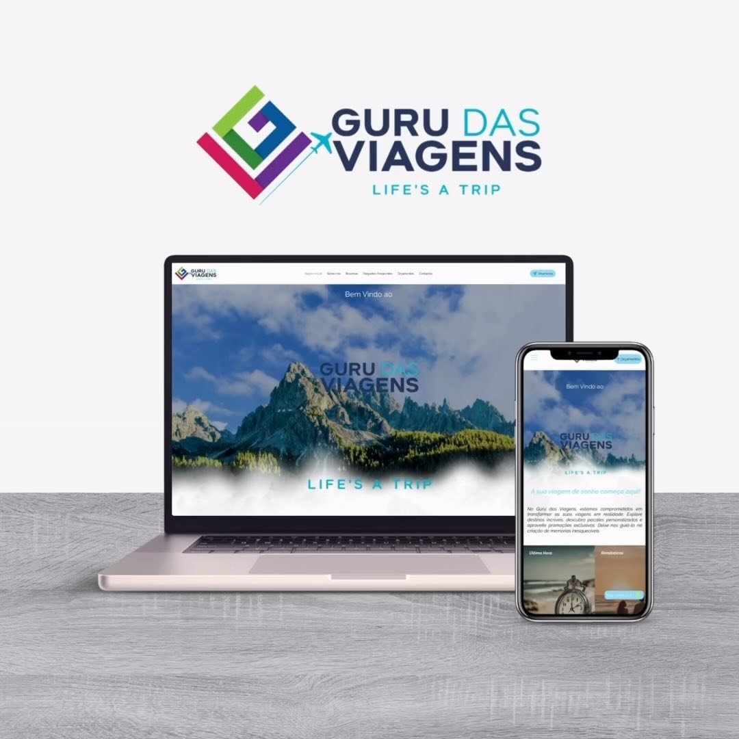 🎉 Exciting News! 🎉
We are overjoyed to announce one of our latest projects: an intuitive and captivating website for Guru das Viagens! 🌍✨
Explore a world where seamless design meets unparalleled travel planning. Our newly crafted website brings Guru das Viagens’ incredible services to life, offering a perfect blend of vibrant visuals and user-friendly navigation. From stunning destinations to effortless booking, we’ve transformed their online presence to make your travel dreams a reality.
Take a journey with us and experience the future of travel planning:
🌐 Visit: www.gurudasviagens.pt
A huge thank you to gurudasviagens for the fantastic collaboration on this project. We can’t wait for you all to see it! 🚀 #GuruDasViagensLaunch #TravelWebsite #WebDesign #GuruDasViagens #QualiT #QualiTwebDesign
—————————————
🎉 Novo lançamento! 🎉
Estamos super entusiasmados em anunciar um dos nossos projetos mais recentes: um site intuitivo e cativante para o Guru das Viagens! 🌍✨
Explore um mundo onde o design impecável se encontra com o planeamento de viagens sem igual. Fruto de muito trabalho, conseguimos trazer os incríveis serviços do Guru das Viagens à vida, oferecendo uma combinação perfeita de visuais vibrantes e uma navegação amigável. Desde destinos deslumbrantes até reservas sem esforço. A presença online no Guru das Viagens nunca esteve tão ativa, de forma a tornar os seus sonhos de viagens em realidade.
Faça uma viagem com o Guru das Viagens e descubra o futuro do planeamento:
🌐 Visite: www.gurudasviagens.pt
Um grande obrigado ao gurudasviagens pela fantástica colaboração neste projeto. Mal podemos esperar para que todos vocês vejam! 🚀 #LançamentoGuruDasViagens #SiteDeViagens #WebDesign #GuruDasViagens #QualiT #QualiTwebDesign