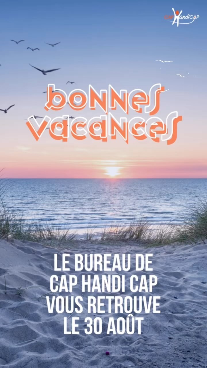 Les portes se ferment temporairement, mais nos cĆurs restent ouverts. đâš Cap Handi Cap prend une pause bien mĂ©ritĂ©e pour les vacances, mais nous continuons Ă soutenir, aimer et promouvoir lâinclusion tout au long de lâannĂ©e. Profitez de votre Ă©tĂ© et revenez avec de merveilleux souvenirs Ă partager Ă la rentrĂ©e ! đđ #VacancesBienMĂ©ritĂ©es #EnfantsAutistes #InclusionPourTous #ecole #education