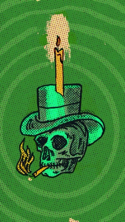 Halloween is here! I have so many spooky doodles haunting my procreate app I thought that I'd finally have a play around with procreate dreams and bring this skeleton dude to life!
#agraphicdesignerdidthat @truegrittexturesupply #inktober2024 #creepy #illustration @procreate #vintage