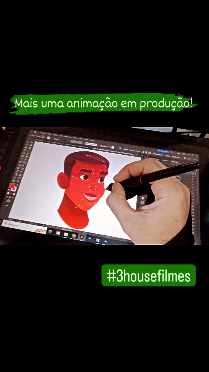 Dia de trabalho na 3house filmes.
Mais uma animação saindo!