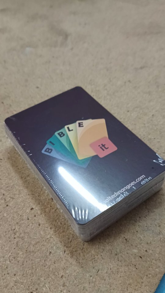 Bible-it getting wrapped.
#biblegames #boardgames