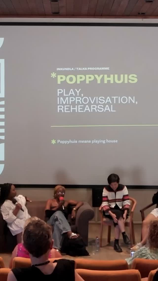 What does it mean to play – and what possibilities live inside it?
Play, rehearsal, and improvisation: Day 1, Panel B of our Stellenbosch Triennale 2025 Talks Programme explored how artists use play as a space of freedom, self-making and imagination.
Join moderator Simphiwe Buthelezi (@simphiwebuthelezistudio) in conversation with Kasangati Godelive Kabena (@godelivekasangati), Helen Zeru (@zeruhelen), Thierry Oussou (@thierryoussou) and Anchi Ciwas Lin (@anchi.ciwas) as they reflect on the politics of play – and how it can shape new ways of being in the world.
🎥 Watch the full discussion now on our website → stellenboschtriennale.com/talks-programme
Curated by @ebuhlanti_republik
Facilitated by @mikemavura_ @pamurove_foundation
Filmed by @j_sihle_ and @johnnyfassler of the @stellenboschacademy
#ST2025 #Bazinzile #StellenboschTriennale #TalksProgramme #ContemporaryArt #ArtAndPlay #ImprovisationAsPractice #Poppyhuis