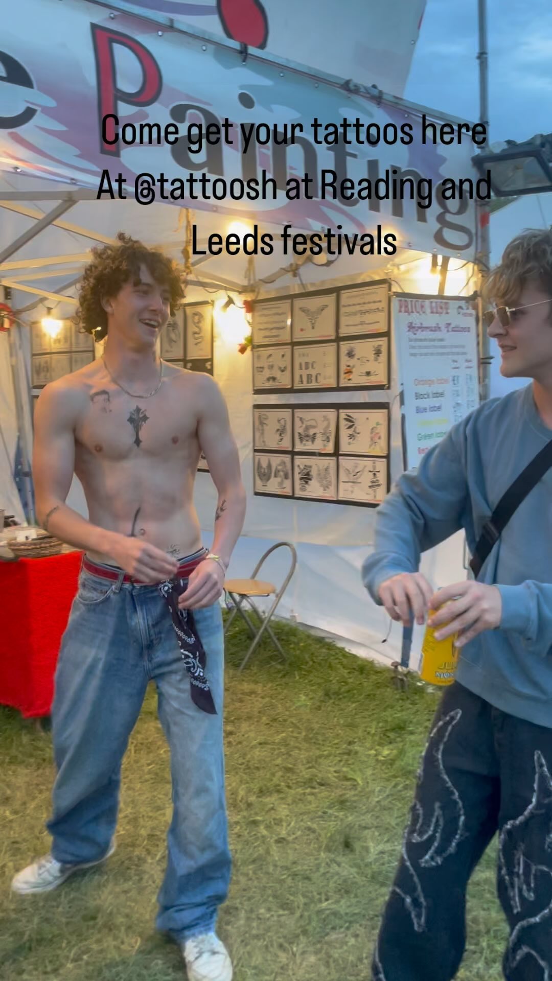 Come get your tattoos @_tattoosh in @officialrandl festivals this weekend