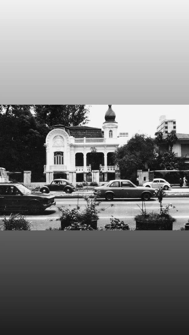 Antigo casarão do barão do café na Paulista.