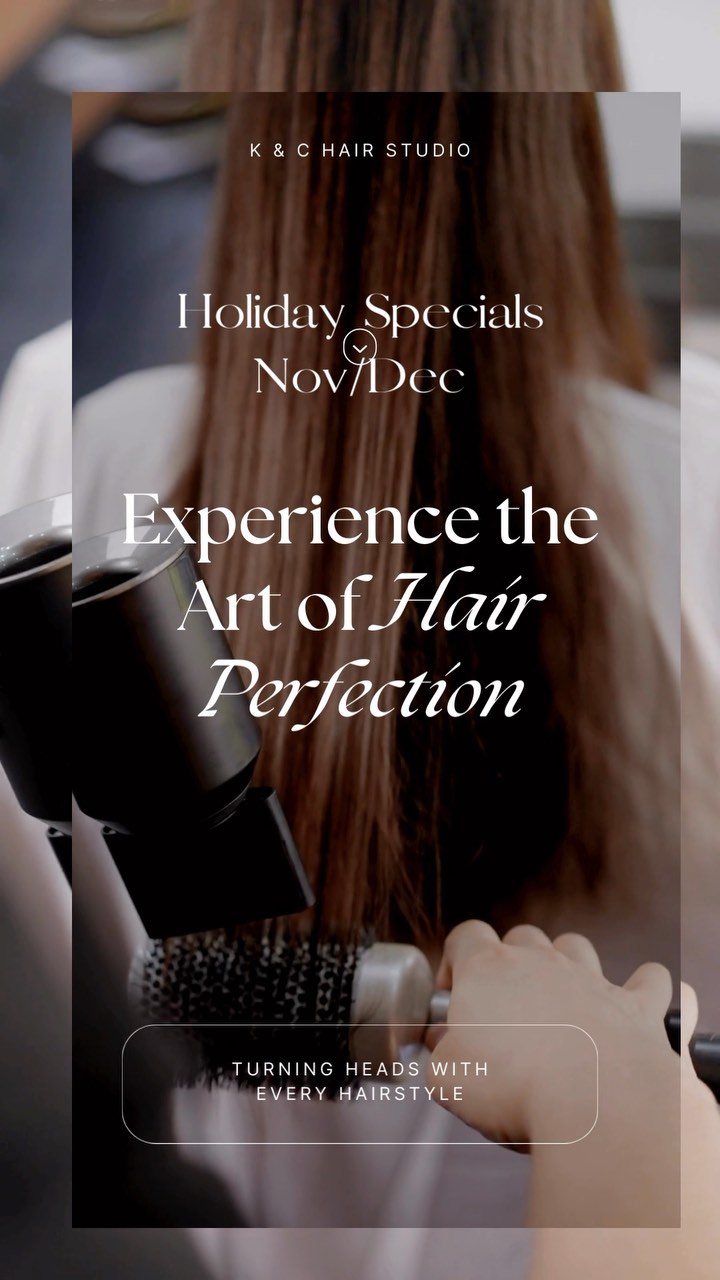 Get your holiday hair on point with our exclusive holiday specials! 🎄✨ Book your appointment now and enjoy the ultimate pampering experience. Don’t miss out on our limited-time offers! 💇♀️💅 @cinthiaramirez_hairstudio @kmb_styling #HolidayHairGoals #BookNow #SpecialOffers#abqsalon #abqhair #abqsmallbusiness
