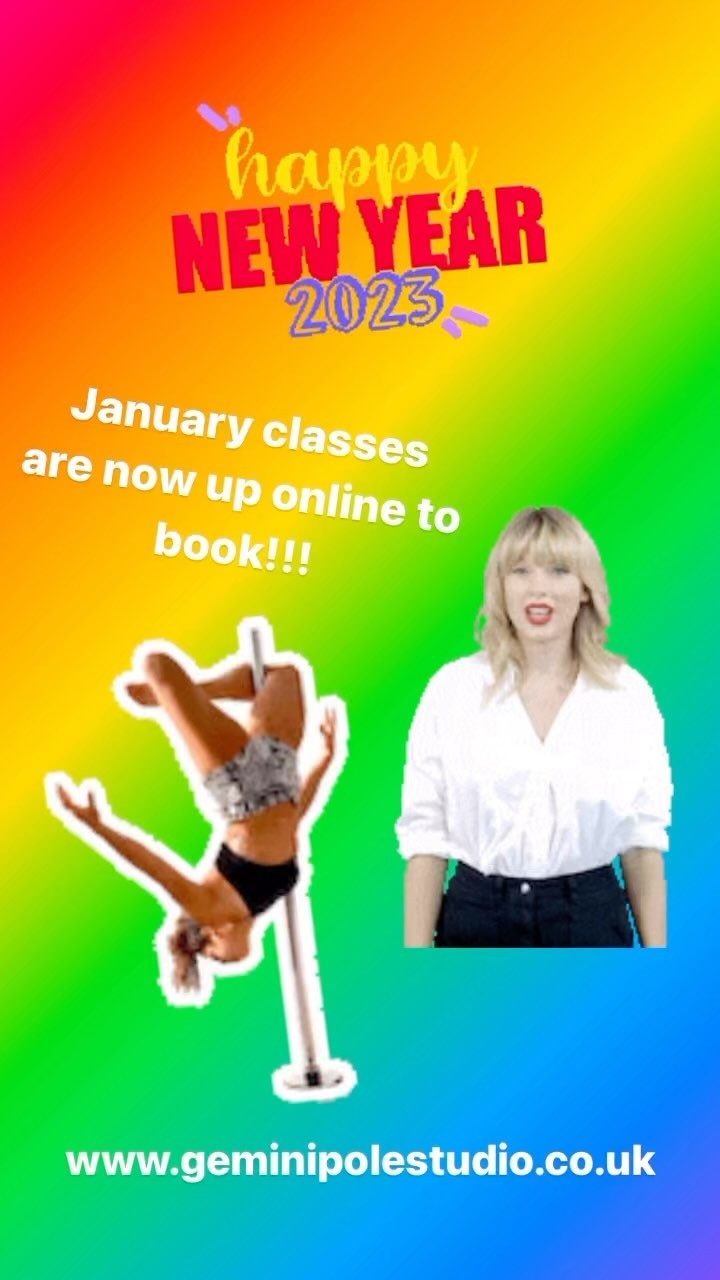 HAPPY NEW YEAR!!!! 🥳🥂
We can’t get back to teaching all our lovelies at @geminipolestudio for 2023! We know you all have goals to smash and amazingness to feel and we can’t wait to help you achieve it 💪🏻💕😍
Our classes for January are now online, so please head on over to the website and get booking!
Classes will be starting the week of Tuesday 10th + Wednesday 11th 2023.
Gemini Team xx
#polefitnation #poledancemotivation #polestudio #polebrighton #poleclasses