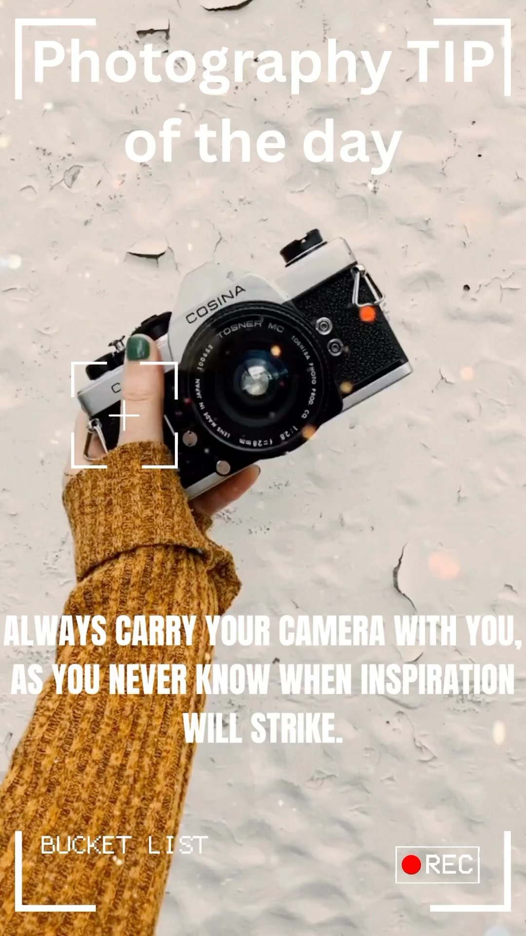 Here are 5 reasons why you should bring a camera along:
1. Spontaneous creativity: Inspiration can strike at any moment, and having a camera with you allows you to capture those creative ideas as they come to you.
2. Seize the moment: Some of the best photos are taken in the spur of the moment, so having a camera on hand ensures that you don’t miss out on capturing those special and unique shots.
3. Explore new perspectives: Carrying a camera with you encourages you to explore your surroundings and look for interesting angles, compositions, and subjects that you may not have noticed otherwise.
4. Document your journey: Whether you’re traveling to a new place or simply going about your daily routine, having a camera with you allows you to document your experiences and create a visual diary of your life.
5. Share your vision: By always carrying a camera, you have the opportunity to share your unique perspective with others through your photography. You never know when your next masterpiece might be just around the corner!