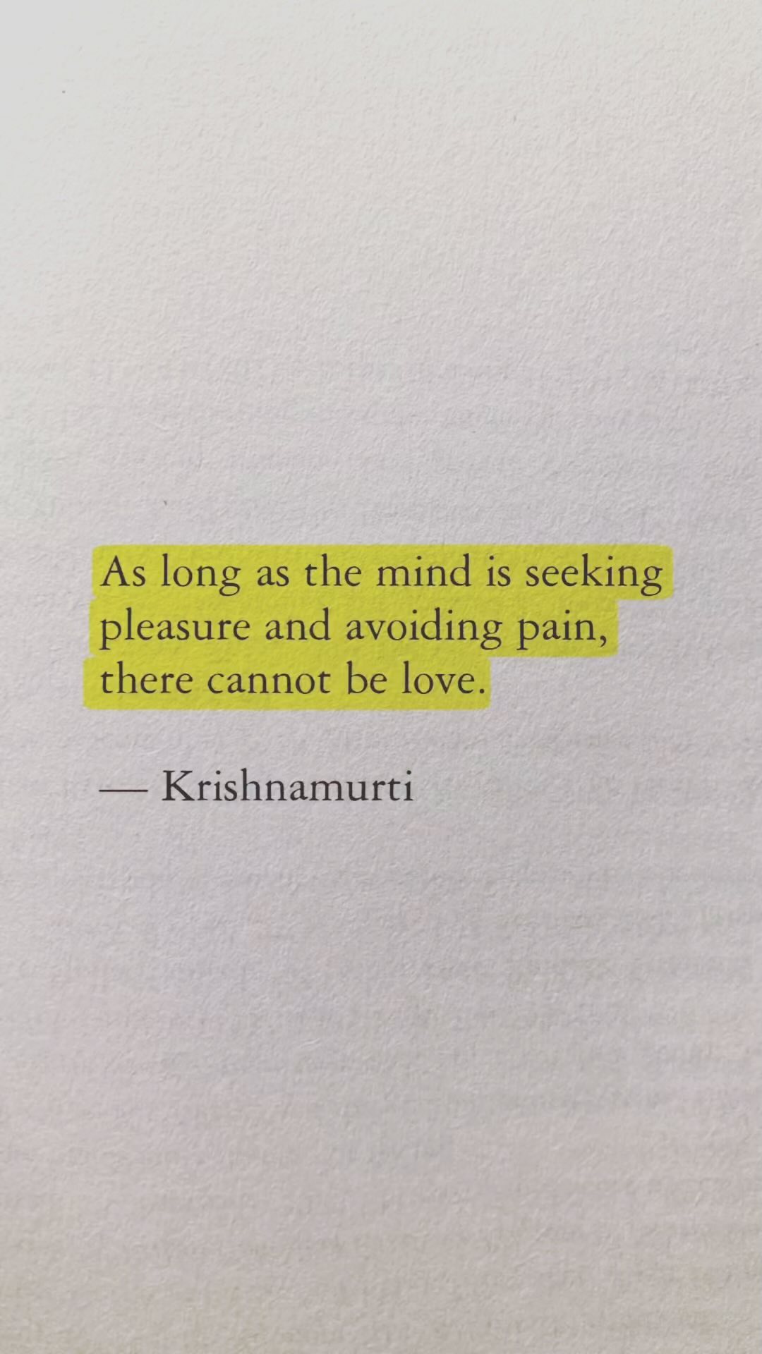 A poignant reminder that transcending the never-ending hedonistic pursuit of “happiness” is necessary for genuine love ⭐️
#quotes #quotestoliveby #emotions #emotion #emotionalintelligence #emotioncode #brain #mind #mindset #mindfulness #emkyoga #brainscience #mentalhealth #love #collectiveconsciousness #collectivehealing #community #equalrights #equality #mentalwellness #mentalhealthsupport #mentalwellbeing #quoteoftheday #contentment #gratitude #pleasure #pain #motivationalquoteoftheday #quotesaboutlife #emotionalhealth