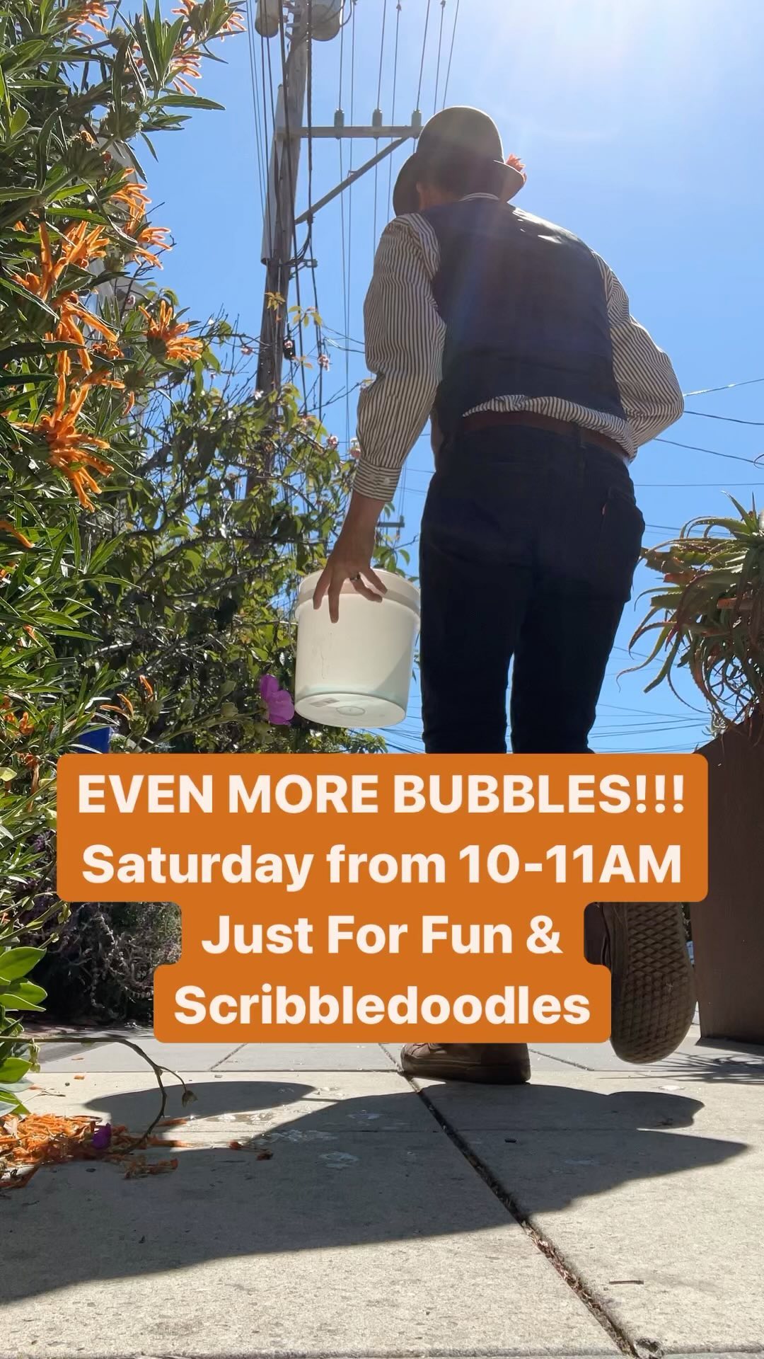 Even even even MORE bubbles at Just For Fun this Saturday from 10-11AM. There will be ghost bubbles!!!!
💙💙💙🫧🫧🫧👻