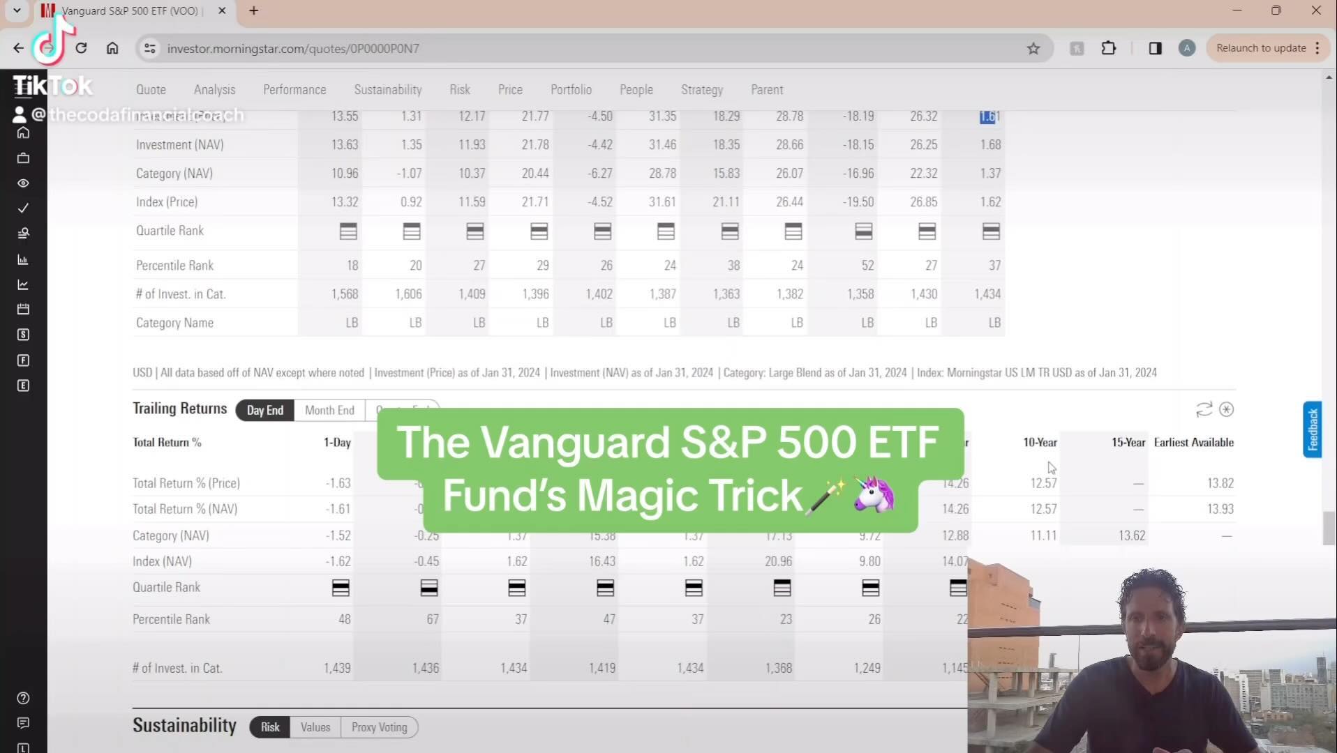 Ever wondered how financial wizards make their magic? It’s not through flashy, high-risk maneuvers, but through the steady, relentless power of compounding. The Vanguard S&P 500 index fund exemplifies this beautifully, performing a kind of financial alchemy that turns consistent, modest gains into remarkable long-term wealth.
🔍 Behind the Curtain: Consistency Over Flash Annually, this fund may seem to perform with quiet competence, typically ranking in the top 25-35% against other ETFs. However, this steady pace is where the magic happens. Over ten years, these consistent, above-average returns compound, catapulting the fund into the top 10th percentile of performers. It’s a clear illustration of the adage, “Slow and steady wins the race.”
📊 The Math of Magic: Compounding Effects This isn’t just investment advice; it’s a life lesson. The Vanguard S&P 500 index fund doesn’t aim for the moon with risky bets. Instead, it grows steadily, ensuring that the wonders of compounding are fully harnessed. Each year’s gains build upon the last, multiplying your wealth in a way that quick wins cannot match. You can leave the calculations for the math wizards, but what you need to know is that when it comes to compounding gains, consistent good returns perform better in the long run than funds that beat everyone in some years but lag in the middle or the back of the pack in other years.
🌟 Why It Matters for You This approach mirrors the journey of building a legacy. It’s not the flashy moments that define our success but the sum of consistent, wise choices. For those devoted to their crafts but wary of the financial world, this fund represents a beacon of hope. It proves that you don’t need to be a financial expert to achieve exceptional long-term results; you need a strategy that values persistence and growth.
💪 Embrace Your Financial Journey Let the Vanguard S&P 500 index fund inspire you to start on your path to financial empowerment. It’s about more than investing; it’s about adopting a mindset that values long-term growth over short-term gains. Together, we can harness this ‘magic’ to build a secure, prosperous future.
#financialfreedom #etf #magic