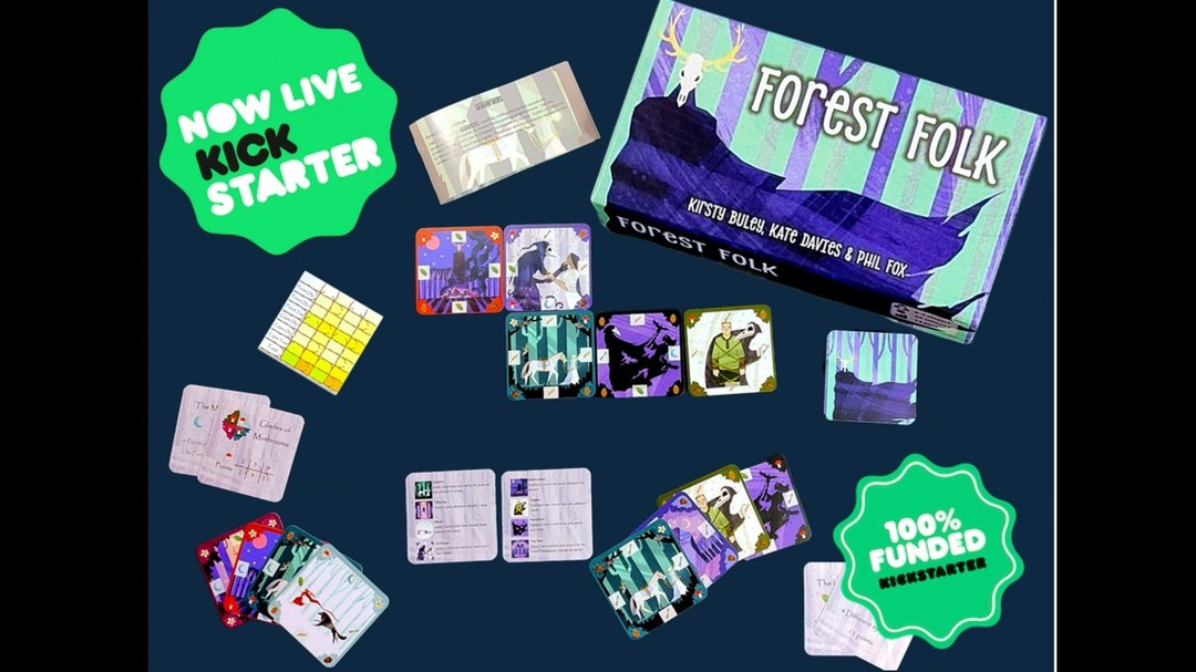 Final few hours for the early bird to Forest Folk Kickstarter
Search for Forest Folk on Kickstarter now!
#EarlyBirdSpecial #ForestFolkGame #BoardGameDeals #CrowdfundingCampaign #kickstartercampaign #NewGameAlert #ExcitingGame #BoardGameCommunity #SupportIndieGames #GameNightReady #earlybirdspecial #boardgames #KickstarterLive #KickstarterCampaign #TabletopGames