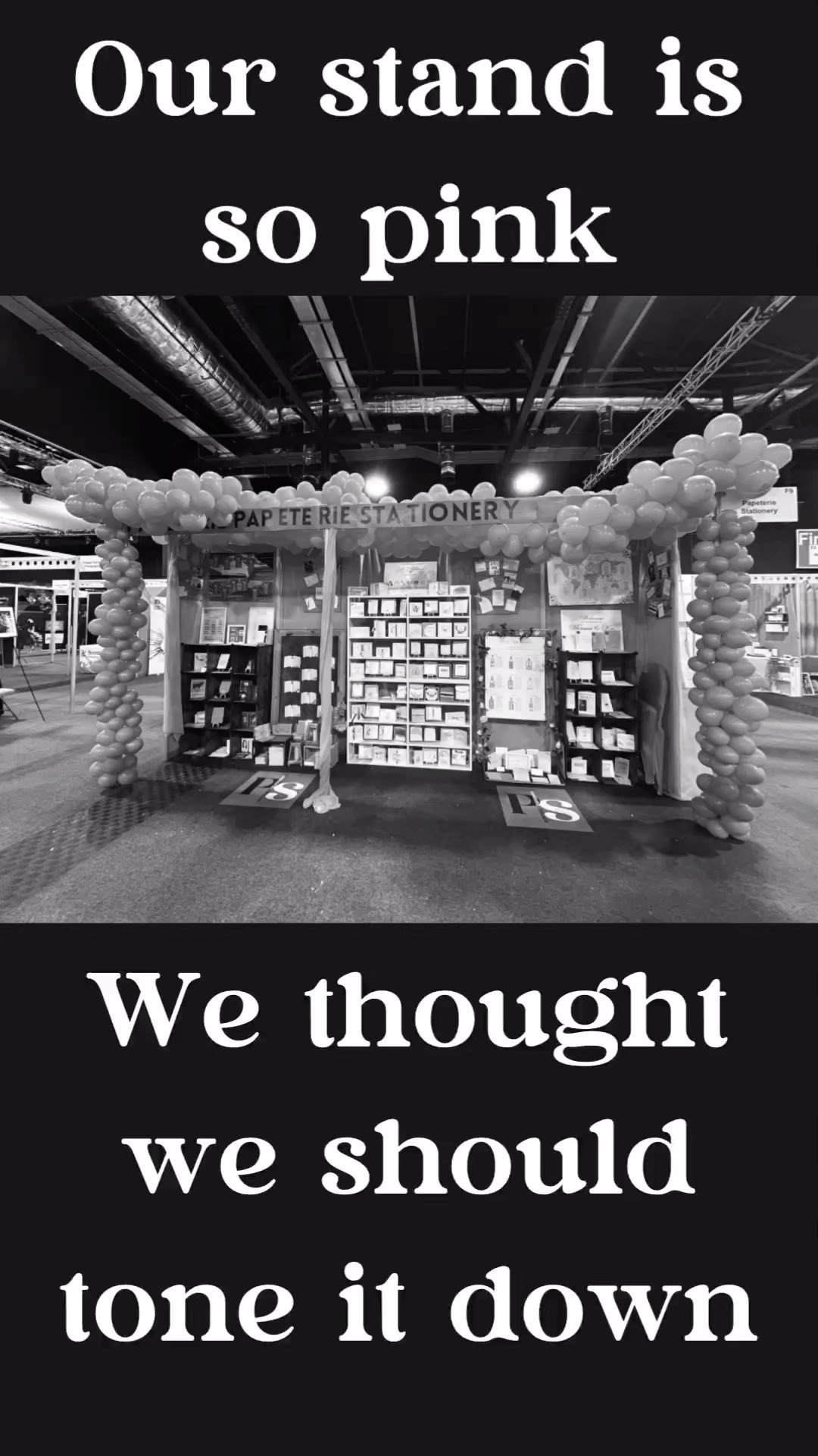 We refreshed our brand last year and decided on a bold new logo in pink, so we decided tonembracebthebpinknfornour YWE stand this year. You can’t miss us! #ywe24 #yourweddingexhibition #papeteriestationery #thinkpink @yourweddingexhibition @pandjlive