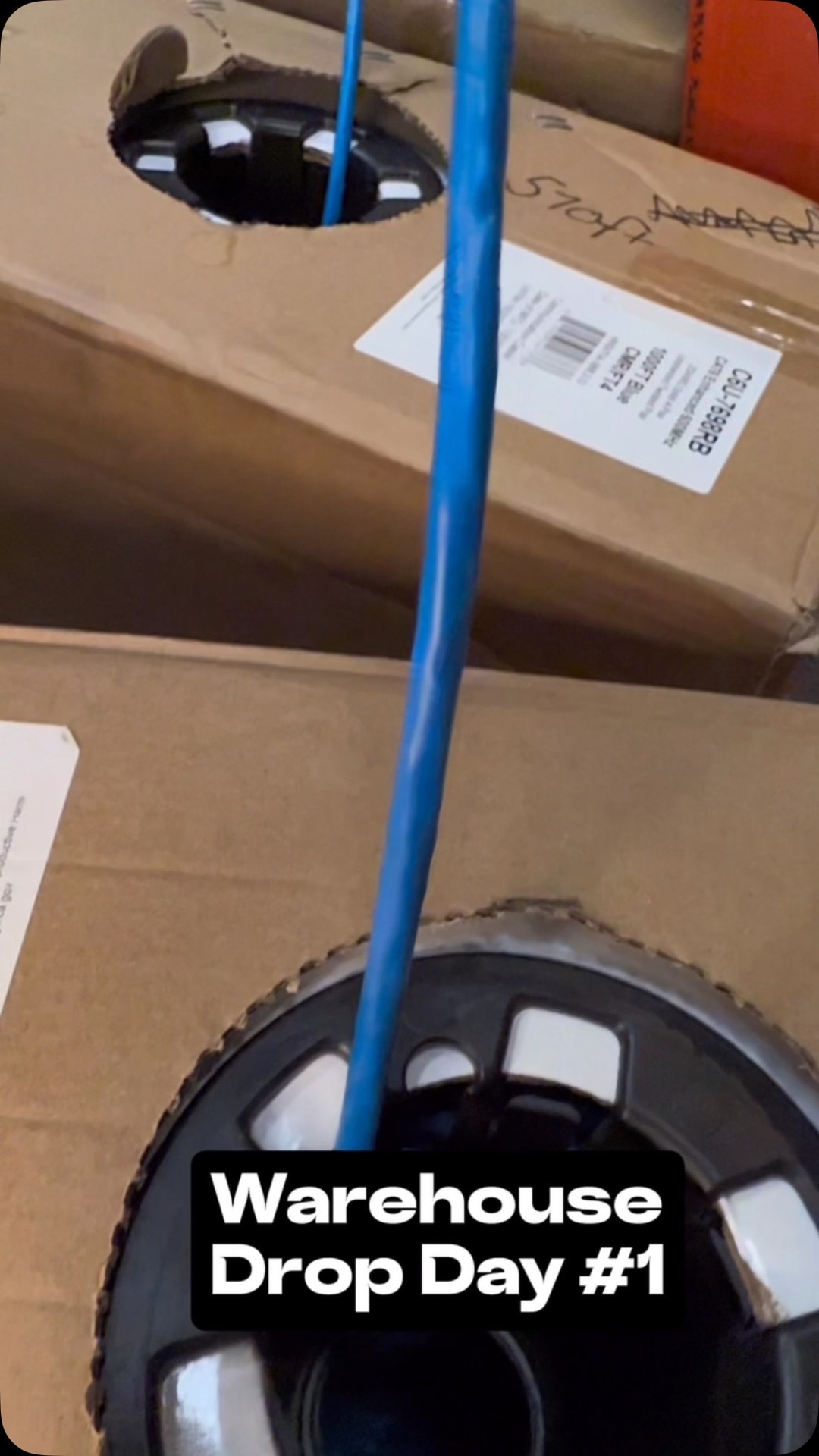 Kicking things off with a bang!
Day one of a data drop in a huge warehouse.
Let’s get to work!
#cielosystems #network #wifi #internet #kendricklamar