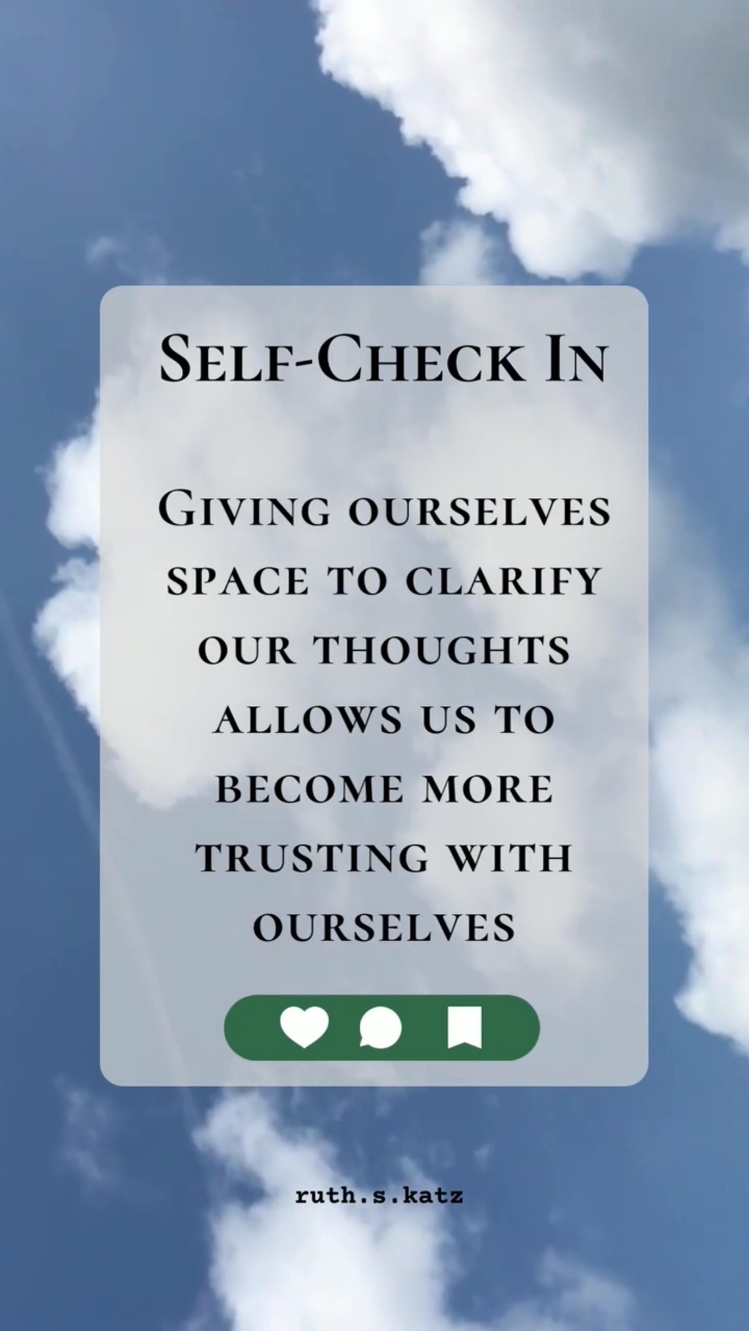 Take all the time you need.
We often forget that our way to groundedness is by going in, not out.
While responding to other people’s needs and pressures, whether work-related or personal, remembering our body, our calm, ourselves, allows us to feel more balanced.
This doesn’t have to be difficult.
Yes, it can be a headstand or a walk, but it can also be just noticing one single breath and taking it in meaningfully... and then letting it go... meaningfully.
How do you take care of yourself?
—Ruth
.#careaboutyourself #selfcareisthebestcare #selfcareisntselfish #selfcareday #selfcareideas #selfcareposts #selfpracticeisselfcare #sundayselfcare #selfcarejourney #selfcareisimportant #selfcarepost #selfcareadvocate #selfcareisselflove #selfcarerituals #selfcareisforeveryone #selfcare101