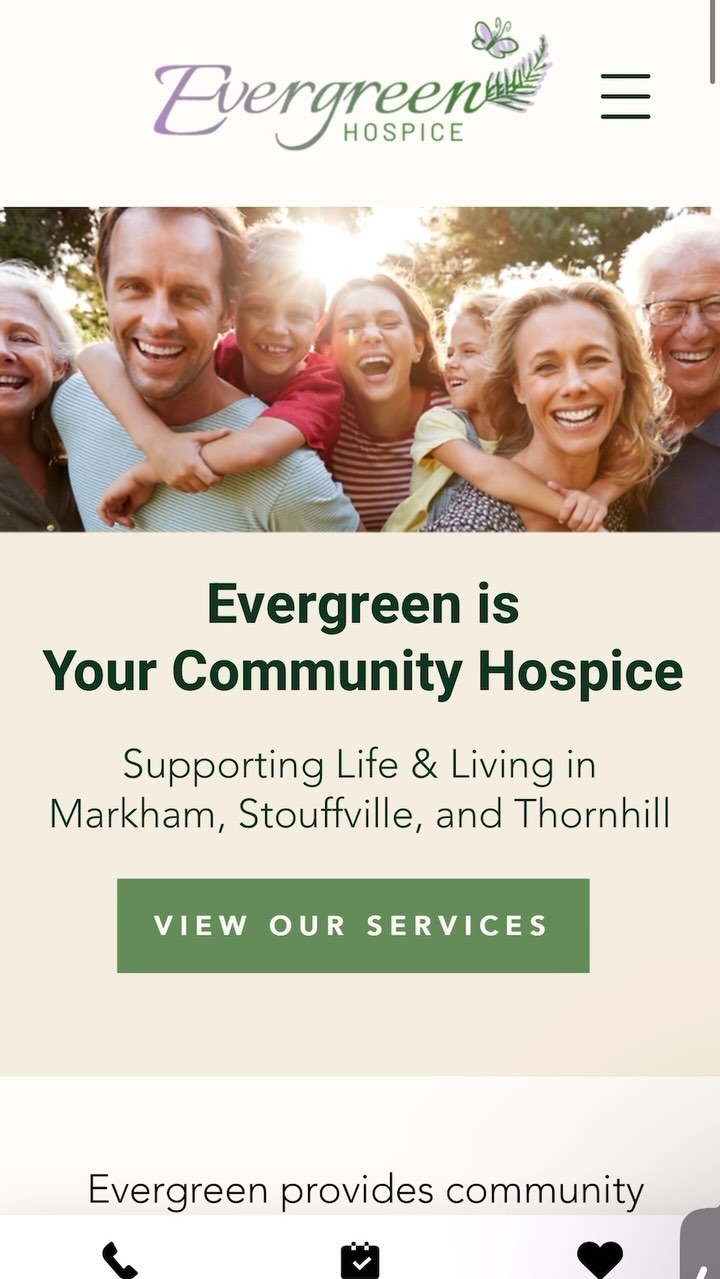 Have you checked it the new @evergreenhospice website yet?
Evergreen is a vital partner in our community and their services help so many families and individuals. Learn more at
www.evgcares.org
#markham #markhambusiness #markhamontario #hospiceontario #ontariohospice #markhamhospice #hospicelife