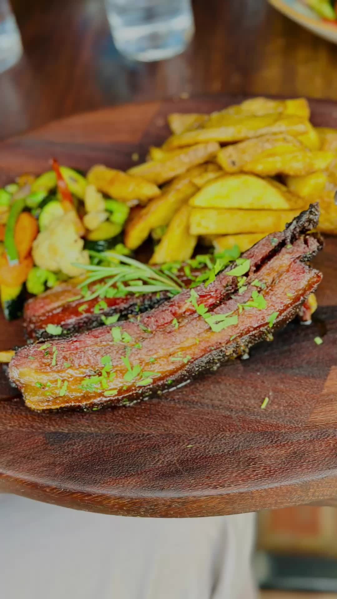 FOODIE ALERT! 🚨 Ever seen a steak that made you want to book a flight to #Nairobi?
Well, let me take you inside Ankole Bar & Grill in Kilimani! Named after Africa's iconic Ankole Watusi cattle (those majestic beasts with the HUGE horns!), this spot is serving up some serious magic.
Watch this reel and try not to drool... I dare you! 😋
✨ That Prime Rib-eye doing the sizzle dance
✨ Liberian Peanut Chicken that had me licking my fingers (zero shame!)
✨ Swahili Coconut Curry Chicken that's a warm hug in a bowl
I spent 11 months exploring 12 African countries in 2023, and let me tell you - #Kenya is PURE. FOODIE. HEAVEN.
Drop a 🤤 if you're ready to taste Africa on a plate!
#FoodieFridays #NairobiFoodie #AfricanCuisine #TastingAfrica #Vee4EverYoung #12CountriesIn11Months #Kenya #KenyanCuisine