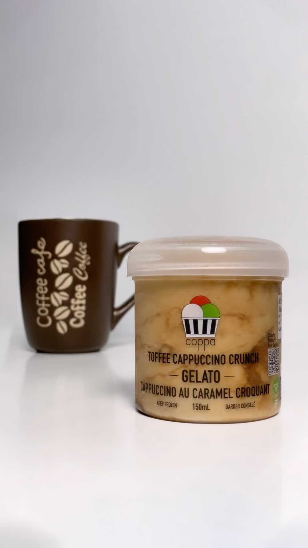 If you’re looking for a sign to eat gelato for breakfast, THIS IS IT! 🌅🍨 We need our morning brew like everyone else, but at Coppa our coffee ritual looks a liiiiitle different. We like our coffees cold… ❄️ FROZEN in fact! 🥶 And with just the right amount of caramel drizzled between waves of cappuccino perfection! Our Toffee Cappuccino Crunch Gelato is the perfect excuse to indulge in some early morning deliciousness! So start your day the Coppa way and say goodbye to your barista and hello to your freezer! 😏 ☕️
#coffee #coffeelovers #thecoppa #ASmileinEveryCup #londonontario #ldnont #shoplocal #sobeyslookforlocal #gelato