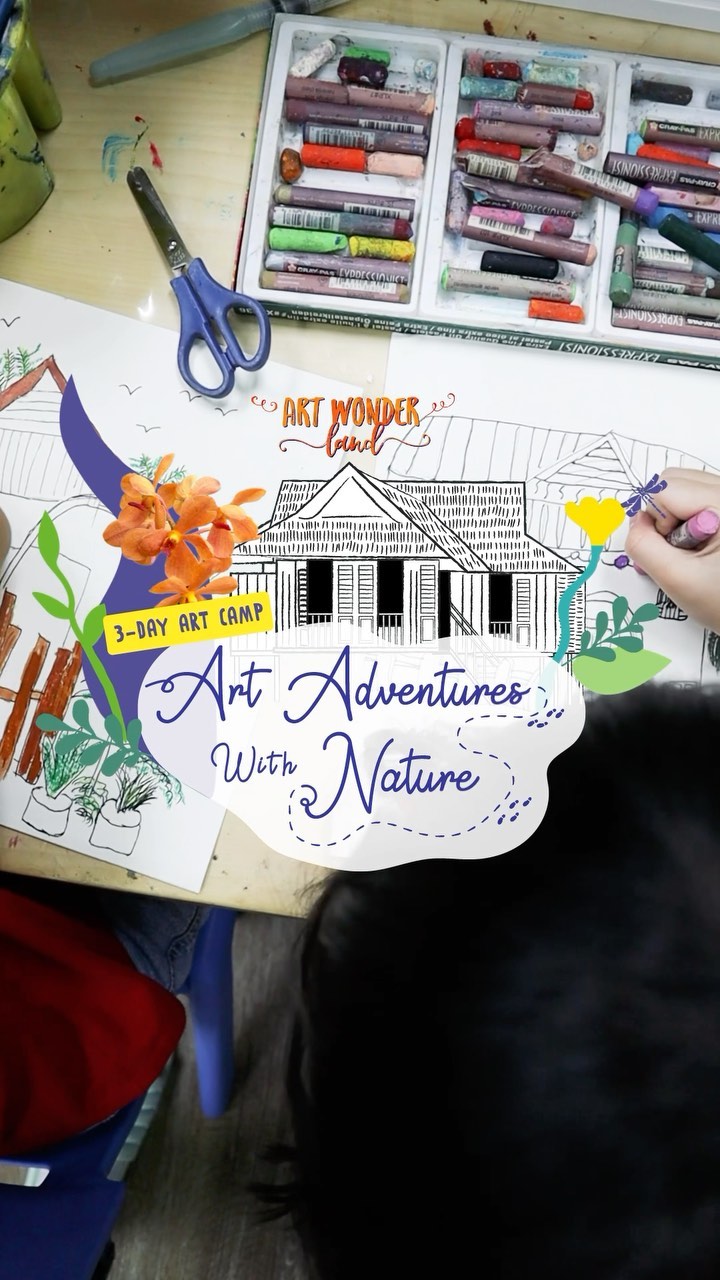 Take a glimpse into what happens during our Adventure With Nature 3-day art camp! We have a new version coming up this June & July holiday. This time round, we will be heading to the Botanic Gardens & Bird Paradise! Let your children have fun with art and nature through this camp! https://awadventurewithnature2.peatix.com