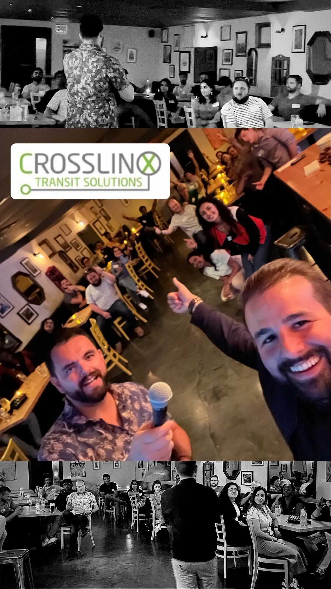 What an amazing Corporate Comedy Show & Networking Session we did for Crosslinx!
It was very cool to see a group of people that haven’t had the chance to meet averyone, laugh and connect in such an authentic way.
Want to bring us to your company? Message us!
#corporateevents #corporatecomedy #teambuilding #keynotespeaker #toronto #canada