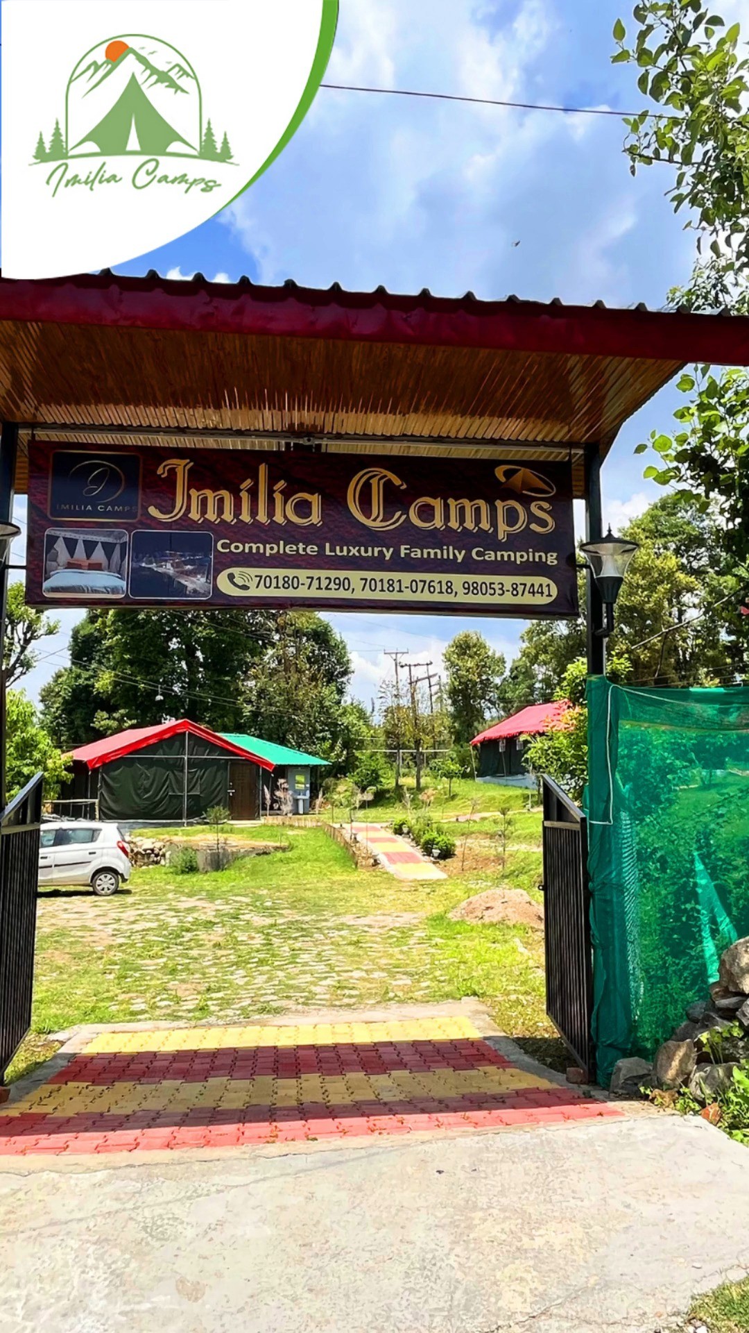 🌿 Reconnect with Nature and Unwind in Comfort! 🏕️
Escape the chaos of daily life and immerse yourself in the serenity of nature with our premium tent service. 🌄 Imagine waking up to breathtaking views of lush forests and serene lakes, all while enjoying the comforts of a cozy room that feels like home. 😌
🛏️ Our comfy rooms come complete with plush queen-sized beds and luxurious linens, ensuring you have a restful night's sleep after a day of adventure.
📶 Stay connected to your world with FREE high-speed Wi-Fi. Share your stunning nature moments with loved ones or catch up on your favourite shows while surrounded by the great outdoors.
🍽️ Indulge your taste buds at our on-site restaurant, where you can savour a delightful array of dishes made from locally sourced ingredients. Dining amidst nature never tasted so good! 🍴
🔥 Gather 'round the campfire with fellow explorers, share stories, and make memories that will last a lifetime. 🌌
Book your stay today and experience the perfect blend of nature and modern comforts. Your next adventure awaits! 🌳🌟 #NatureGetaway #TentLife #EscapeToNature #FeelGoodGetaway #Imiliacamp #Imiliacamps
#vacations #paragliding #viralreeĺs #unforgettable #friendsforever❤️ #himalayas #campingvibes #wanderer #trekkinglovers #Adventure #exploreindia