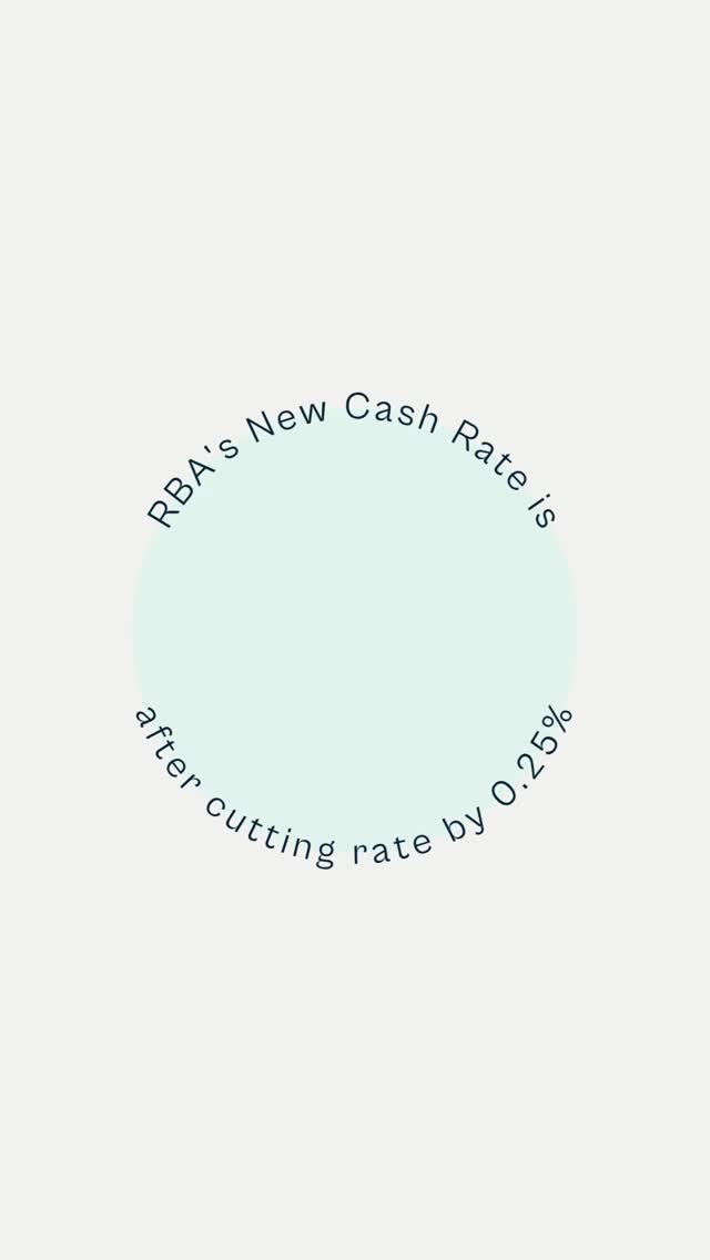 It’s the news homeowners and those looking to buy want to see: The Reserve Bank of Australia (RBA) has slashed the cash rate 0.25 percentage points, bringing it down to 3.85%. The announcement comes after inflation continued to drop in the March quarter.
Tell us, is your interest rate fixed, variable or split?
#rbacashrate #ratedrop #interestrates #mortgagebroker #mortgagebrokeradelaide #pathwaymortgage #homeloans #financegoals
