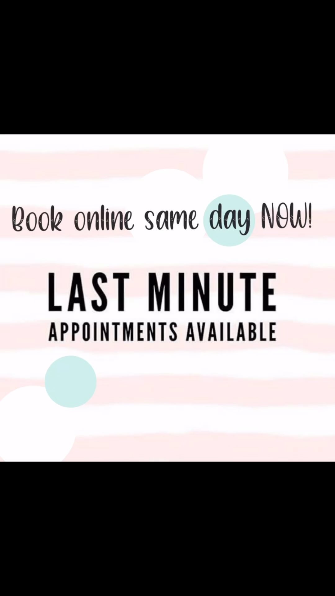 Book ONLINE last minute! Now available- book same day online…even two hours before you want to get in for an appointment! 🩵
We can’t wait to see you soon 🤗
Www.thesaloncalifornia.com
#thesalcal #thesalcalspa #carmelvalley #carmelbythesea #salon #spa