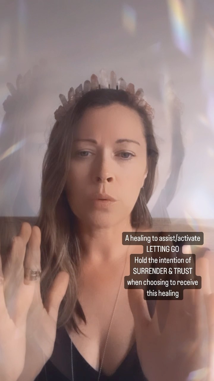 A healing to assist & activate
LETTING GO. Hold the intention of
SURRENDER & TRUST when choosing to receive this healing. When we are holding on we create attachment. This week I got the message I was trying to control what the future looked like… I needed to LET GO. I had this tension pain right on my third eye and it still feels like a bruise when I touch it. My attachment to what the future may look like was limiting what I could possibly accept into my reality. It came through that I wouldn’t even recognize the miracles on there way or how they would be realized, I was limiting the magic trying to enter my reality.
Stop limiting what’s possible by trying to plan for what it is! SURRENDER & TRUST was my guidance to embody and meditate on… I hope this message serves those who read this as well ✨
#reikireel #reikihealingenergy #reiki #reikimasterteacher #letgo #weavingmagicreikihealing #reikihealingsunshinecoast #love