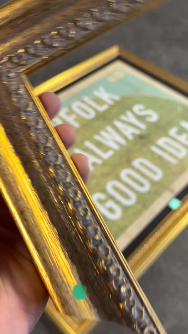 “Norfolk is always a good idea.”
A vintage-style map of Norfolk, reworked by @realhackneydave , float mounted onto black backing, then finished with an ornate gold moulding & anti reflective glass.
Clean, crisp, and full of character — a pleasure to frame.
#BespokeFraming #NorfolkArt #ConservationFraming #norwichframingcentre #FloatMount #CustomFraming #MapArt #HackneyDave #InteriorDetails