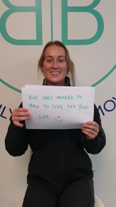 Courtney we miss you already! Caitlin we're so happy to have you on the team.