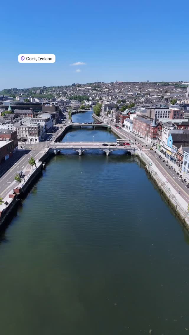 What the seagulls see 🐦 🚁 #corkcity