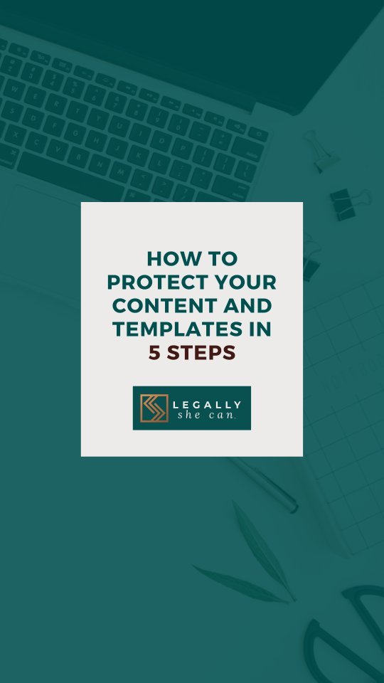 ⁉️Are you worried your clients will pirate/share your templates, content, pdfs and downloadables⁉️
How to protect your work?
1️⃣ Always put a copyright notice ex. 2022 Legally She Can GmbH All Rights Reserved
2️⃣ A sharing policy in your T&Cs is important! a Provision on Copyrights is a MUST!
3️⃣ Make sure your clients/website visitors agree to your T&Cs (or they dont get access. Its that simple! )
4️⃣ Watermarks still work!
5️⃣ To protect your website content like your blogs, disable the right click function!
Mindset is also important.
REMEMBER 👉 NO single step will give you 100% protection. So it is important to layer your protections!
🌟Do you want to know if you have the top five layers of protection every business should have?🌟
👉Download the Legally Fluent®️ Guidebook NOW, Link in the BIO
⁉️questions, let me know in the comment👇⁉️
🌟FOLLOW FOR MORE TIPS🌟