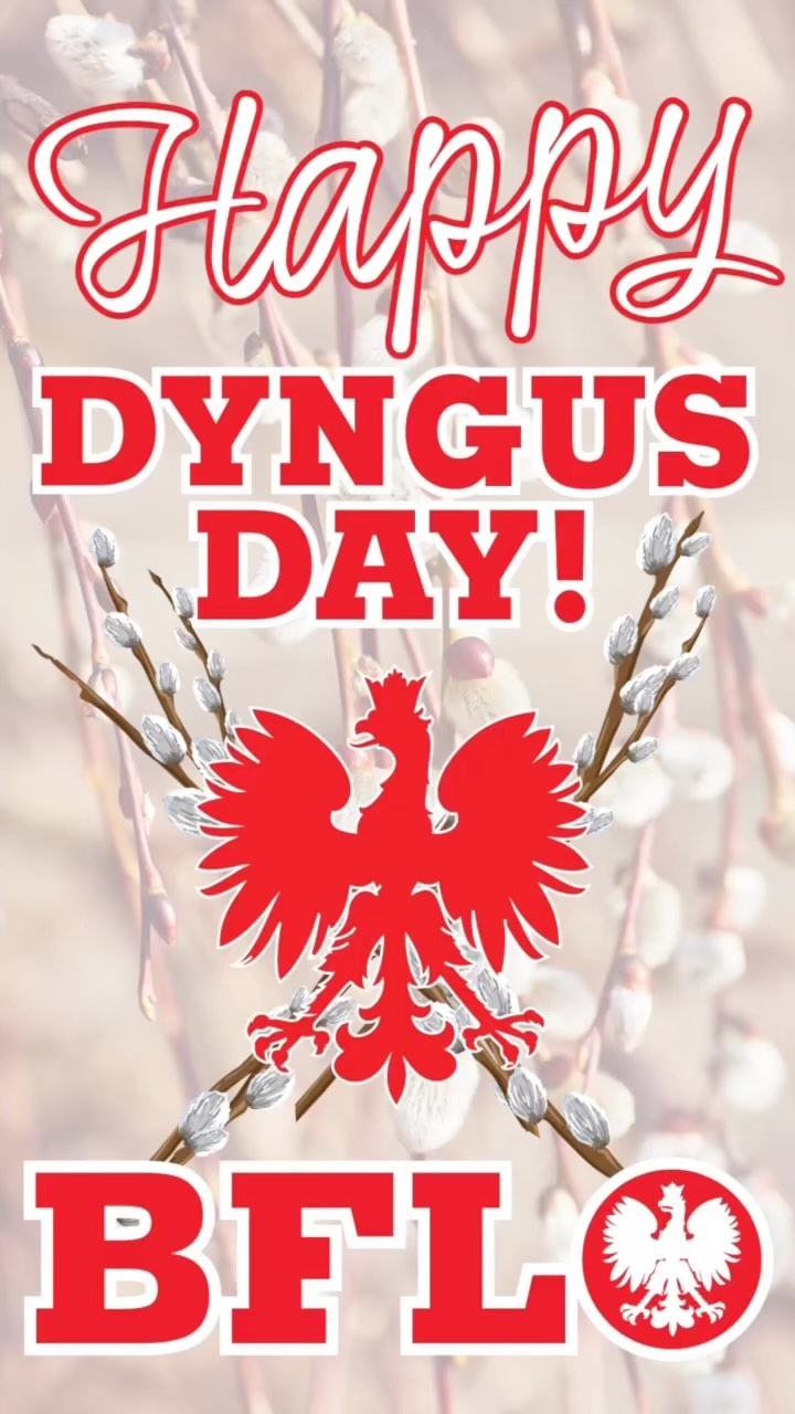 Happy Dyngus Day! Such a fun goofy holiday😁