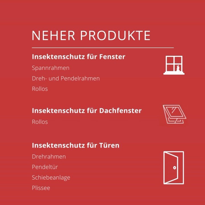 Dein Spezialist im Rhein-Main-Gebiet. Wir sind Dein offizieller Partner für individuellen #neherinsektenschutz
Unser Winterrabatt von -10 % gilt noch bis einschließlich 28. Februar 2023.
🟥⬜️insektenschutz-rhein-main.de
#fliegengitternachmaß #fliegengittertür #fliegengitterfenster #insektenschutzgitter #transpatec #transpatecgewebe #insektenschutzrheinmain #stechmücken #hausbau2023 #homerenovation #insektenschutztür #insektenschutzschiebetür #bauherren2023 #lichtschachtabdeckung #nosferatuspinne #richtfest #stinkwanze #lebenmitbaby #heuschnupfen