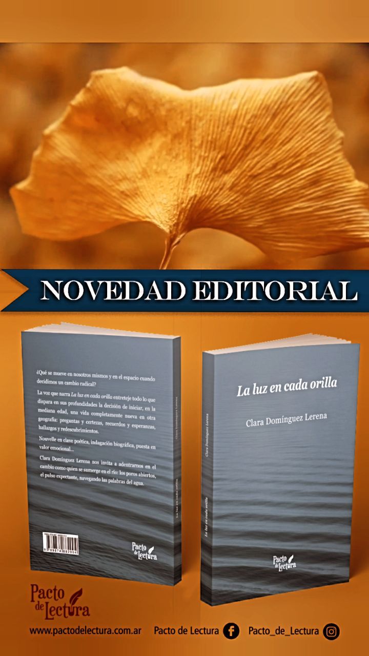 📖📘Novedad editorial
"LA LUZ EN CADA ORILLA" de @clara_dominguezlerena ✒️
#lanzamientoeditorial #novedadeditorial #autoras #autorasargentinas #escritoras #booktrailer