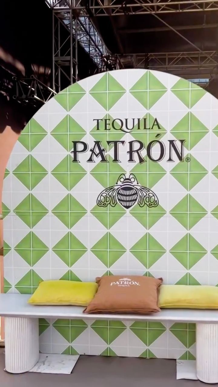 Patron pop-up bar at the Ice cream factory summer festival 🕺🕺
📷 @factorysummer