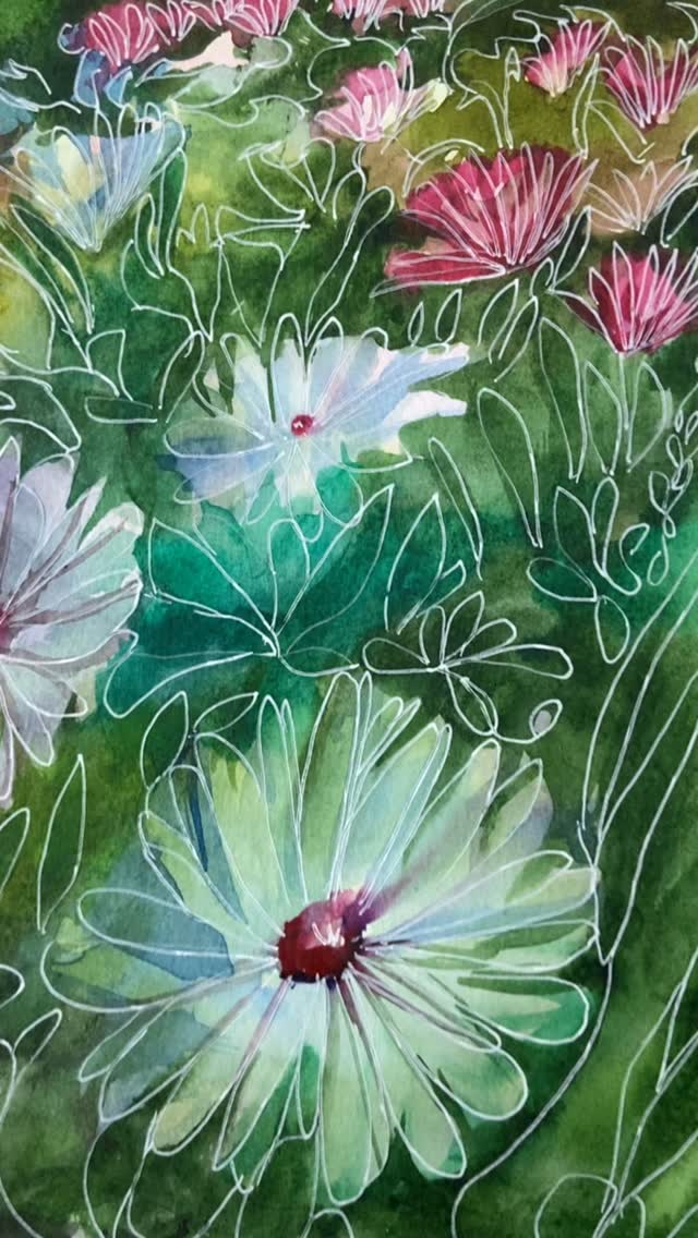 Watercolour and ink on paper.
Size : 29.7 cm X 42 cm // 11.7 x 16.5 inches
#indianartistscommunity #tveshasingh #abstractlandscape #artiststudio #peintureaquarelle #aquarelle #aquarellpainting #watercolourtimelapse #timelapseart #contemporaryartist #watercolourtutorial #watercolourandink