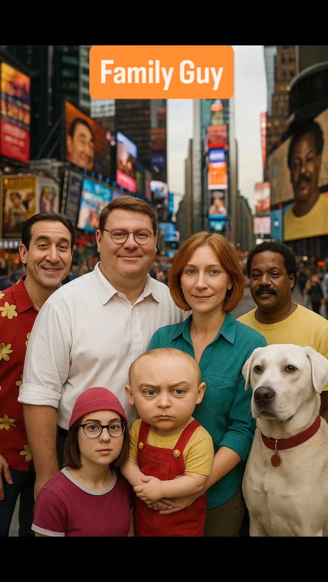 Family Guy cast in Times Square NY 😂
#ai #familyguy #ny #timessquare #aiphotograph