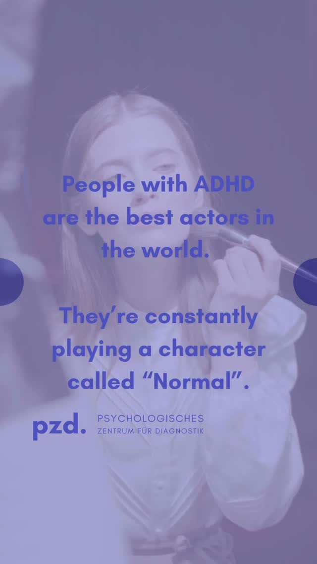 Menschen mit ADHS gehören zu den besten Schauspielern – nicht im klassischen Sinne, sondern weil sie täglich eine Rolle namens ‚normal‘ spielen. Dieses sogenannte Masking beschreibt den Versuch, Symptome zu verbergen und sich gesellschaftlichen Erwartungen anzupassen. Oft unbewusst, immer energiezehrend. Die ständige Selbstkontrolle ist kein Zeichen von Schwäche, sondern von enormer Anpassungsleistung in einem neurotypisch geprägten System.
#ADHS #Neurodivergenz #Masking #Psychologie #Neurodiversität#München#Diagnostik#adhsdiagnostik