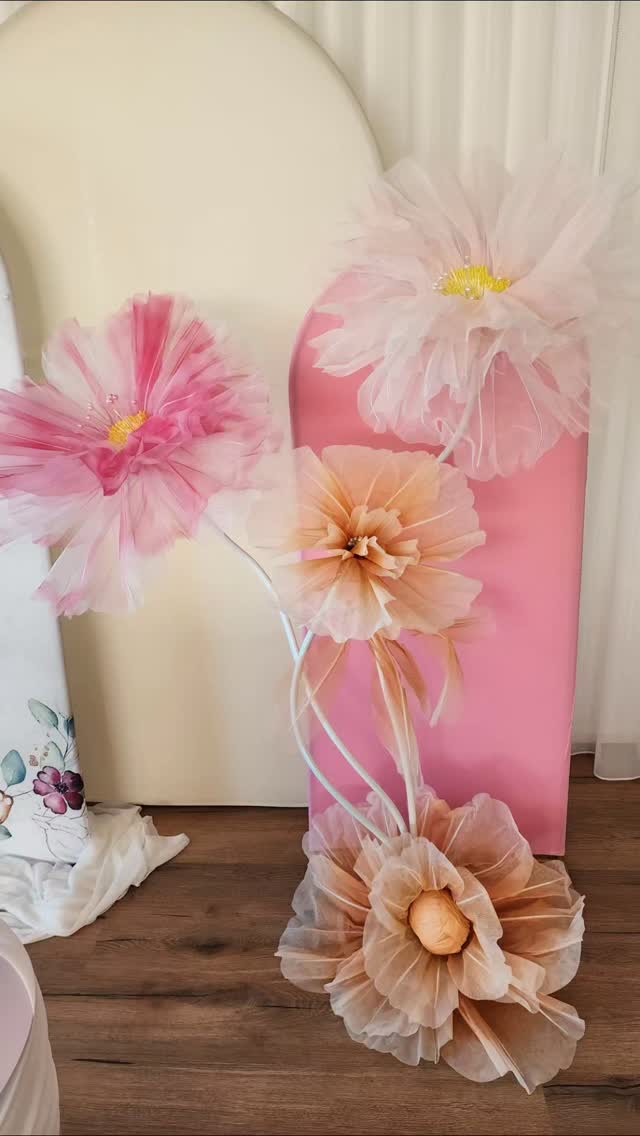 PRODUCT LAUNCH💫 We're thrilled to announce our brand-new event setup collection! Based on your feedback, we've added:
✨️Giant fantasy flowers in four gorgeous colours: Pink, peach, blue and red
✨️Curved panels for a whimsical touch Custom printing to match your theme Florals
✨️cake plinths,
✨️shiffon draping, and more! ⚘️Limited time offer: book now with a discount until September 2025!
⚘️Indoor events only. Don't forget - delivery, setup, and take down are extra, and a refundable bond is required. Secure your date before it's gone!
#eventstylists #eventdecor #eventflowerinstallation #eventsflorist #eventflorals #eventfloristry #eventdecoration #eventdecorations #weddingandeventsflorist #eventsflorist #giantflowers #backdrop #birthdayparty #birthdaystyle #babyshower #babygirl #Babyboy #willyoumarryme
#eventflorals #flowerdecorations #flowersdecoration #eventstylists #floraldesigners #flowerinspiration #flowersarrangement #luxuryflorist
#eventdecorations #weddingflowersdecor #floralartist #fauxflowers #floralarrangements #eventdecoration
#flowerarrangements #flowerdecoration