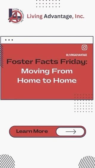 It’s Friday, which means it’s time for #FosterFactsFriday!
Did you know? Many foster youth experience the challenge of moving from one home to another, facing uncertainties that can impact their sense of stability. At Living Advantage,Inc., we’re committed to making a difference! Our eLockbox™ software allows youth to safely store their vital life records (VLR). difference! Our eLockbox™ software allows youth to safely store their vital life records (VLR).
Join us in supporting the journey of foster youth towards stability and empowerment. Consider joining our movement today with the #Linkinbio!
#EmpowerYouth #LivingAdvantage #StabilityMatters #foster #youth #lainc #livingadvantage #foster #facts #friday #livingadvantaginc #atrisk #elockbox #software
