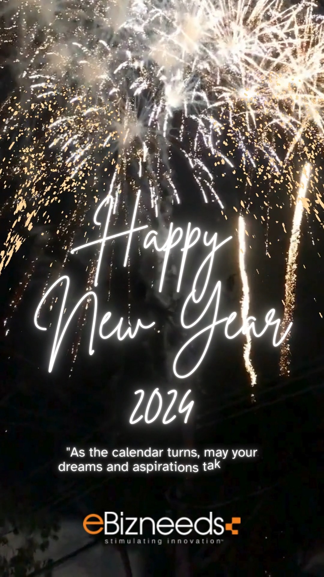 #HappyNewYear_2024 from eBizneeds
We wish you a very happy, prosperous, and successful New Year.
We are grateful for the support everyone has shown us in 2023 and we are looking forward to enhancing our services in 2024.
https://www.ebizneeds.com/
#HappyNewYear #2023review #Hello2024 #happynewyear2024wishes