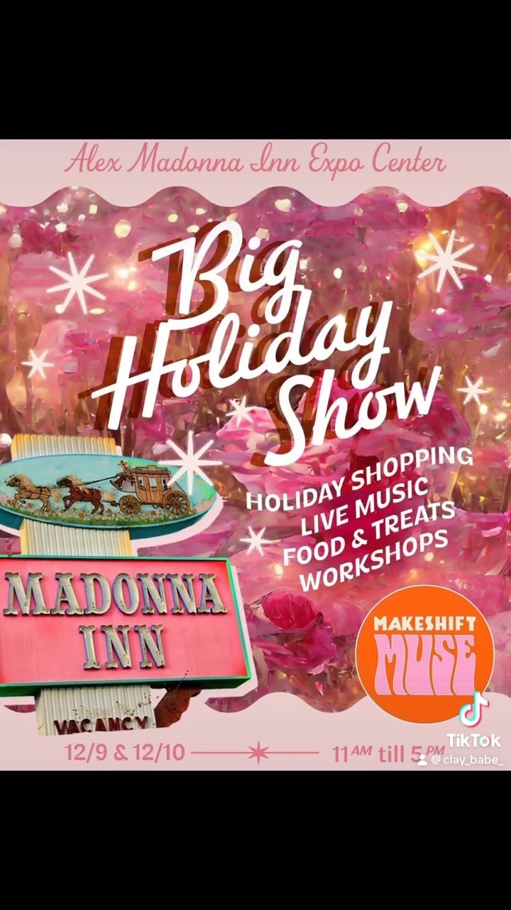 I have two markets coming up! 🎄✨💞
This weekend Saturday, December 2nd is @bigditchmarket from 10-4 in the Village of Arroyo Grande
Next weekend Sunday, December 10 is @themakeshiftmuse from 11-5 at the @madonnainn1958 expo center!