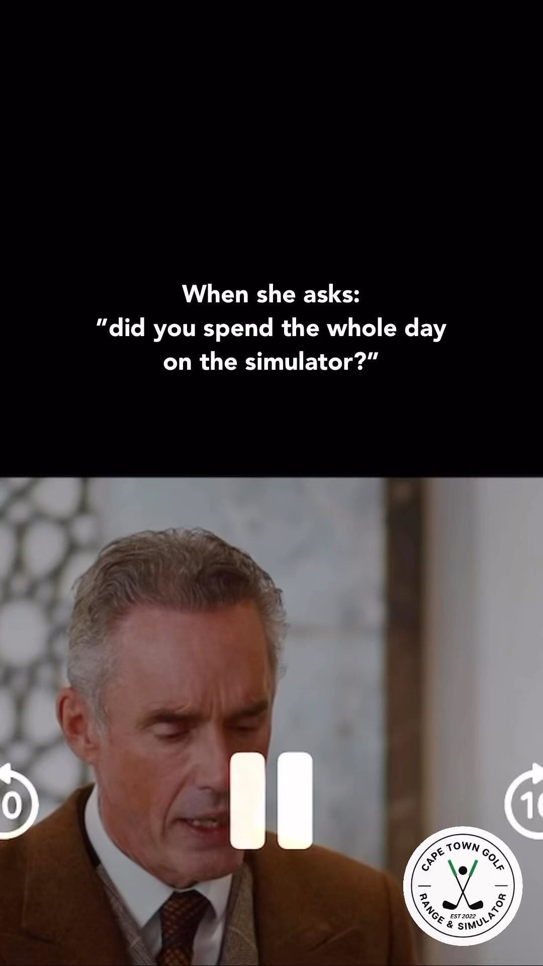 We been there!!!😂😂😂
#capetowngolf #golfcpt #golfsimulator #golfrsa
#golfsouthafrica #westernprovincegolf #wpgolf #pgatour #indoorgolf #indoorsimulator #drivingrange #golftips
#lpgatour #lettour #livgolf #golfcoach #golfswing #golfvibes
#golflife #golfgirl #golfgirls #juniorgolf #kidsgolf #sakidsgolf #uskidsgolf